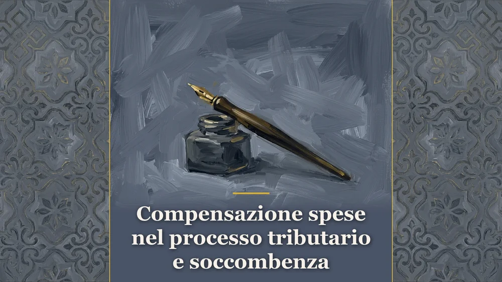 Illustrazione artistica su spese di lite nel processo tributario e principio di soccombenza ex art. 15 D.Lgs. 546/1992