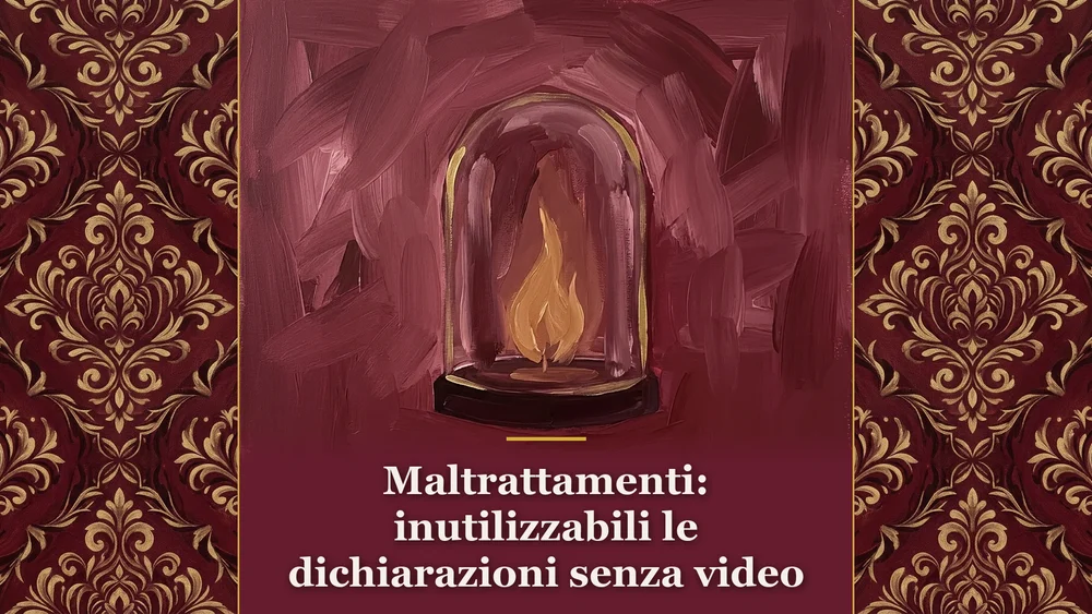 Registrazione per le dichiarazioni della persona offesa vulnerabile nella sentenza Cassazione 14172/2026 sui maltrattamenti