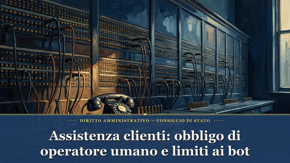 Dipinto ad olio di un monumentale quadro telefonico di commutazione con telefono d'epoca illuminato da luce radente