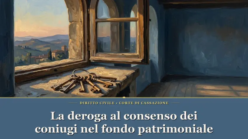Deroga al consenso dei coniugi nel fondo patrimoniale e alienazione dei beni riservati ex art. 169 c.c.